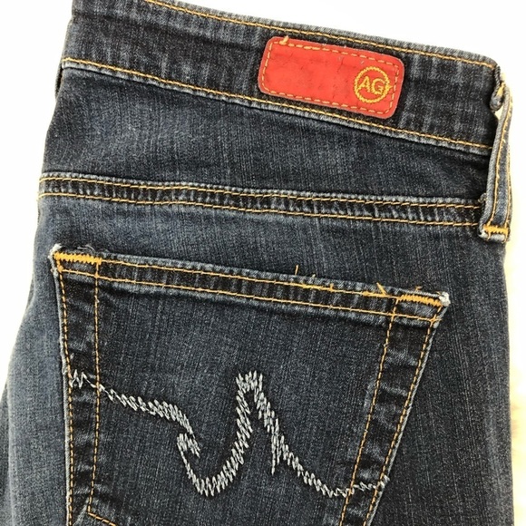 AG Adriano Goldschmied The Sweetie Cropped Jeans Sz 25 - Picture 4 of 6
